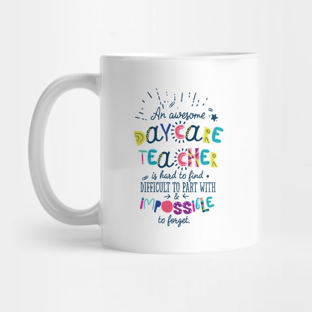 An Awesome Daycare Teacher Gift Idea - Impossible to forget by BetterManufaktur